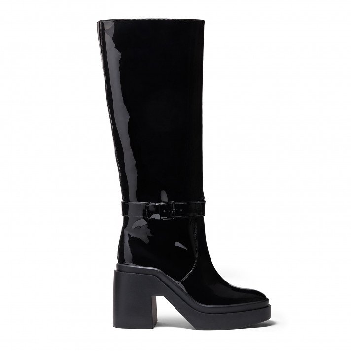 NINON BOTTES VERNIS NOIR CLERGERIE