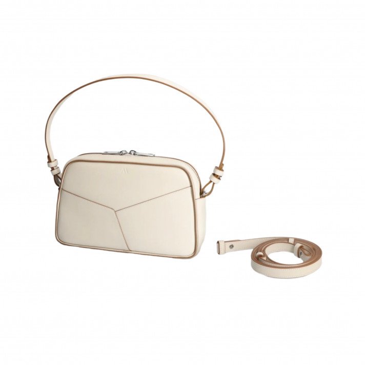 SAC MINI BOWLER  STONE WHITE KAAI