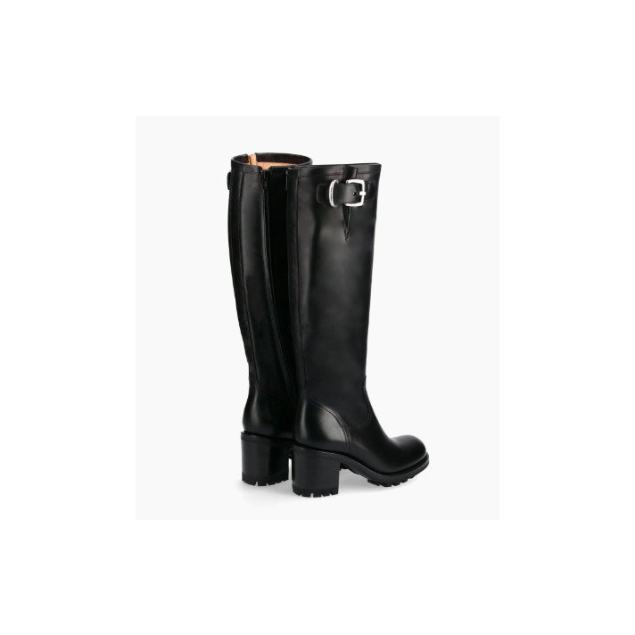 JUSTY 7 ZIP BOTTES NOIR FREELANCE