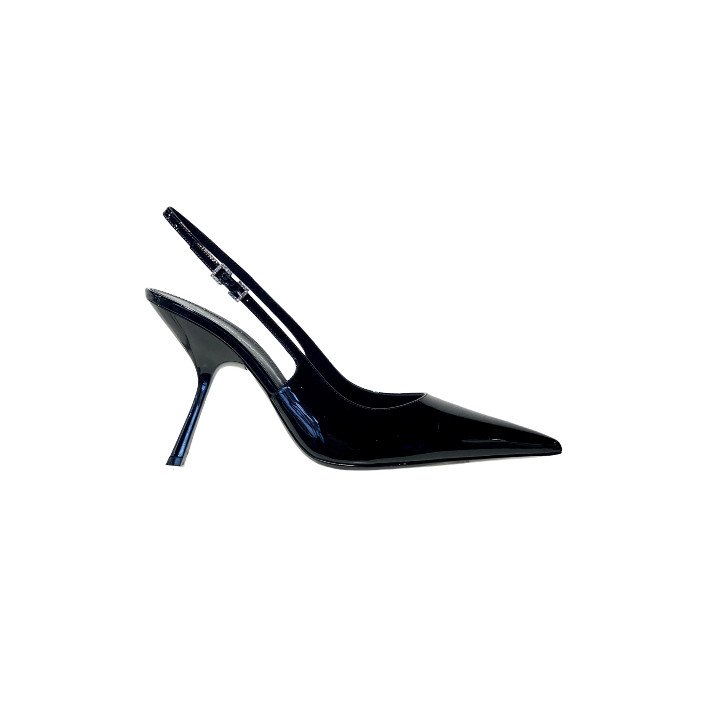 BO3640 SLINGBACK NOIR SERGIO ROSSI