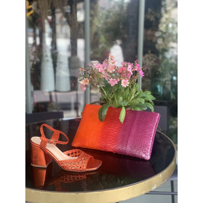 CAPRI SANDALES ORANGE MARTINEZ