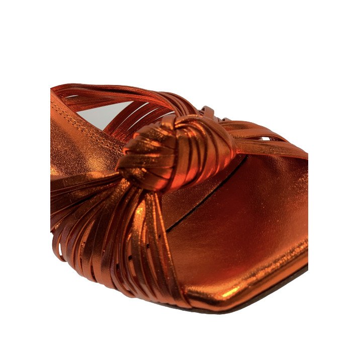 ALCALA MULE ORANGE SOULIERS MARTINEZ