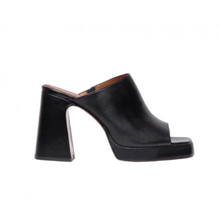 ALBA  MULES NOIRES SOULIERS MARTINEZ