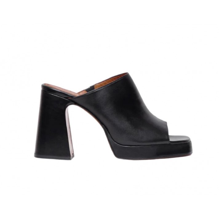 ALBA  MULES NOIRES SOULIERS MARTINEZ