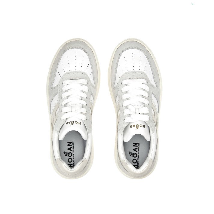 HXW6300 SNEAKERS BLANC/GRIS/ BEIGE HOGAN
