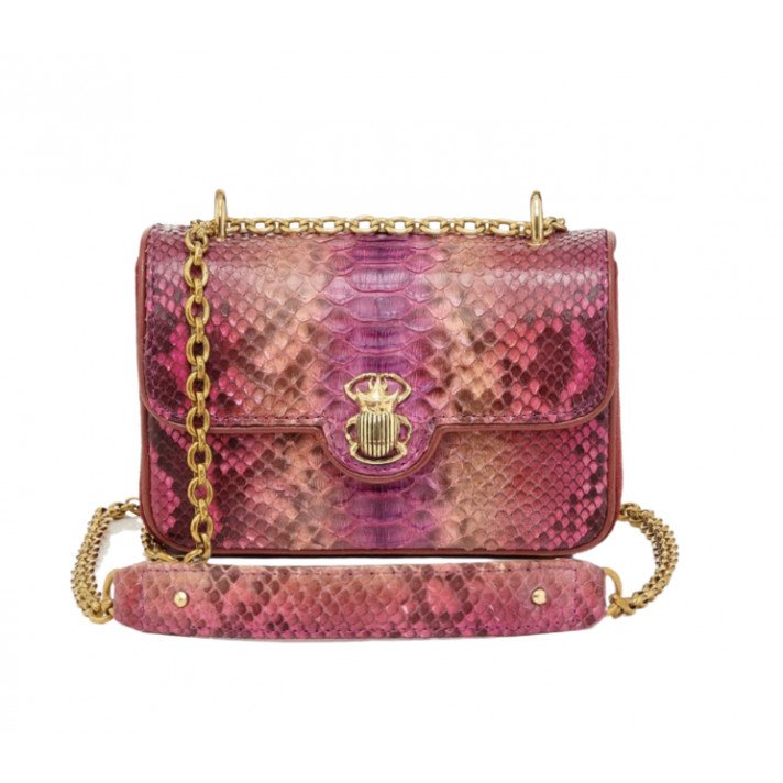 SAC MINI AVA BORDEAUX/ROSE CLARIS VIROT