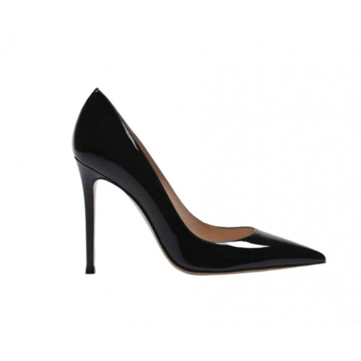 GIANVITO 10,5  VERNIS NOIR  GIANVITO ROSSI