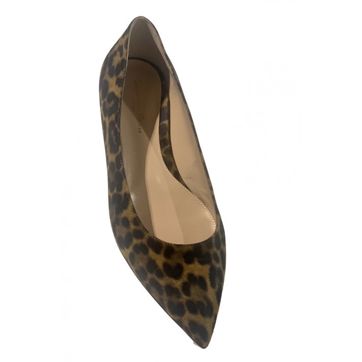 G20879 BALLERINES LEOPARD GIANVITO ROSSI