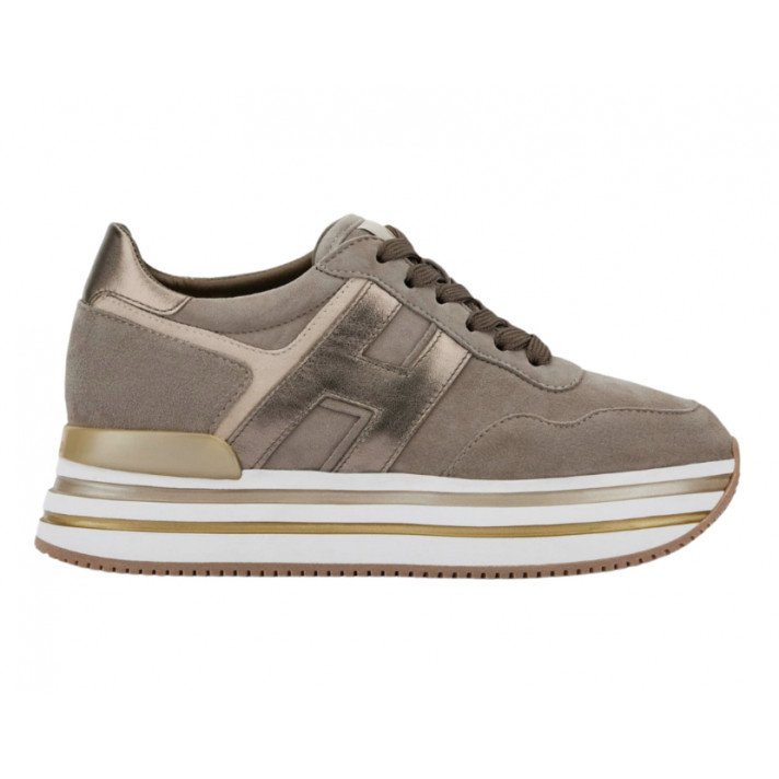 HXW4830 SNEAKERS TAUPE HOGAN