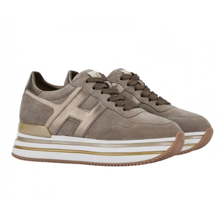 HXW4830 SNEAKERS TAUPE HOGAN