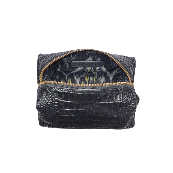 Trousse à Maquillage Noire Courrèges S094 - Occasion En Très Bon État