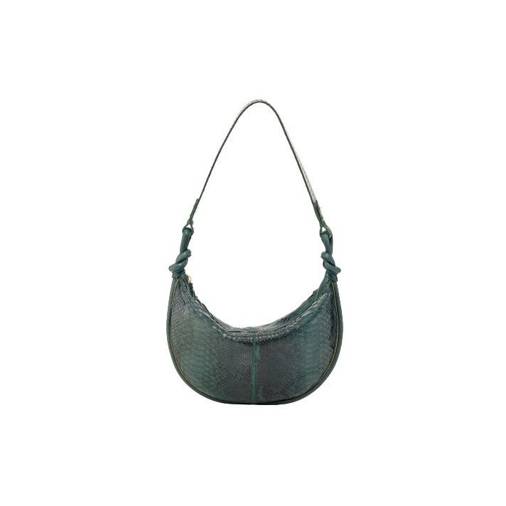 SAC CHRIS PYTHON VERT FORET CLARIS VIROT