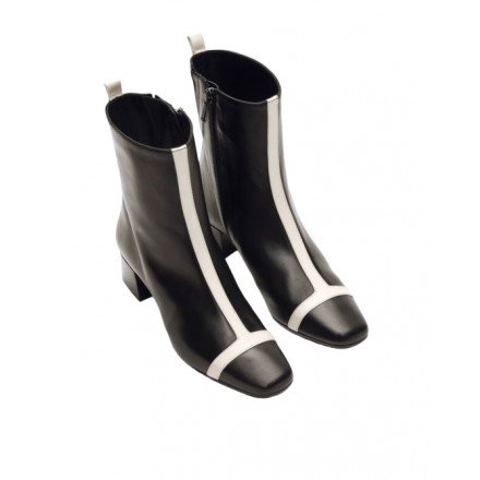AUDREY 88 BOOTS NOIR IVOIRE CAREL