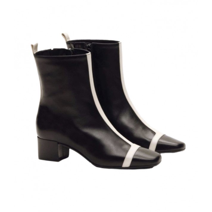 AUDREY 88 BOOTS NOIR IVOIRE CAREL