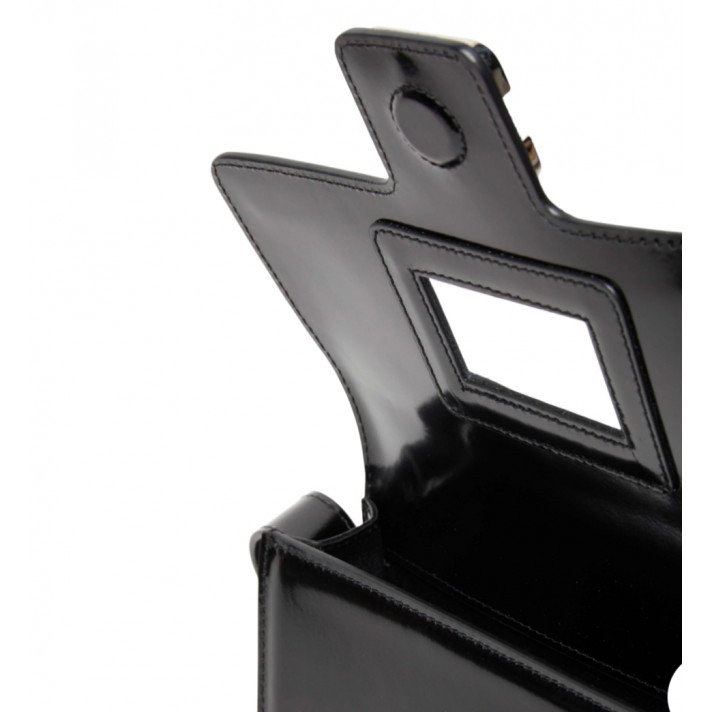 SAC SORBONNE VERNIS NOIR CAREL