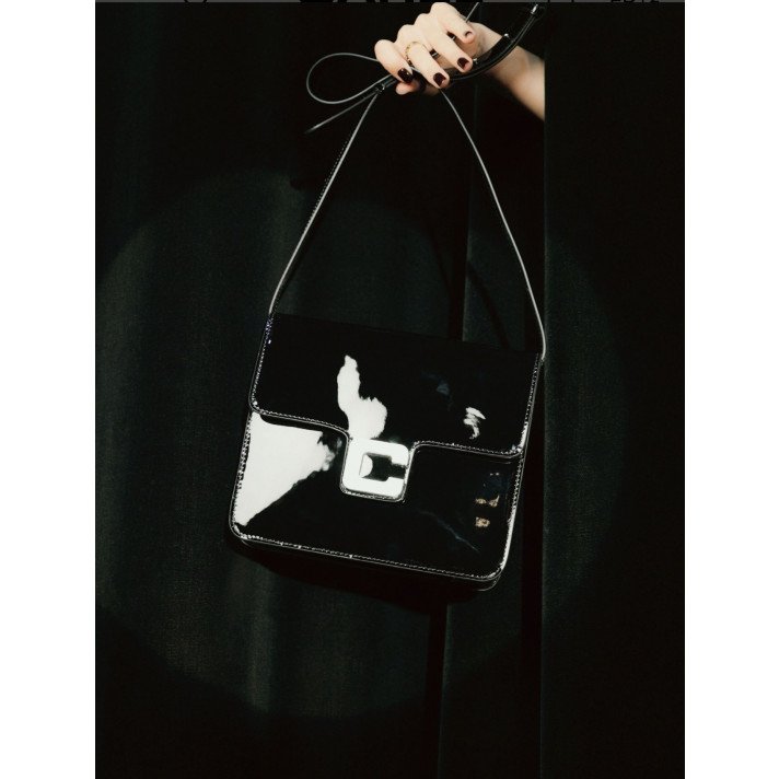 SAC SORBONNE VERNIS NOIR CAREL