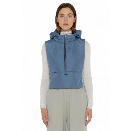 COL BLEU ACIER LENER CORDIER