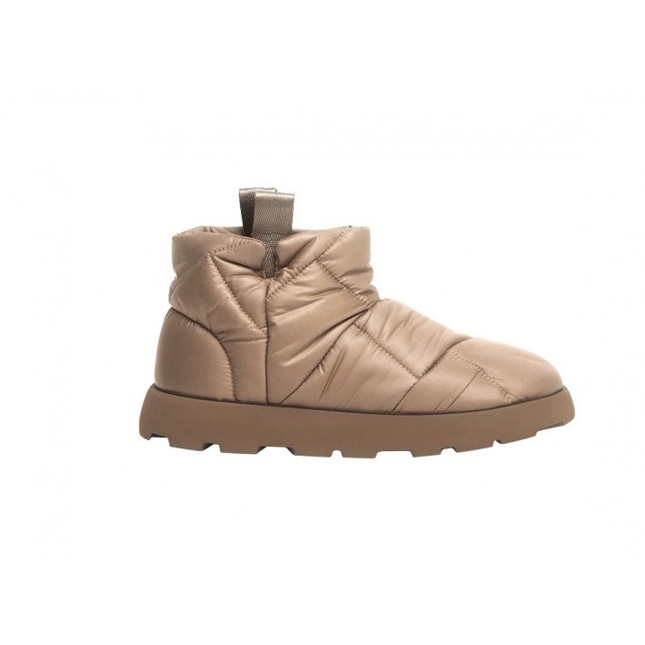 QUADRATO LOWBOOTS CAMEL PIUMESTUDIO