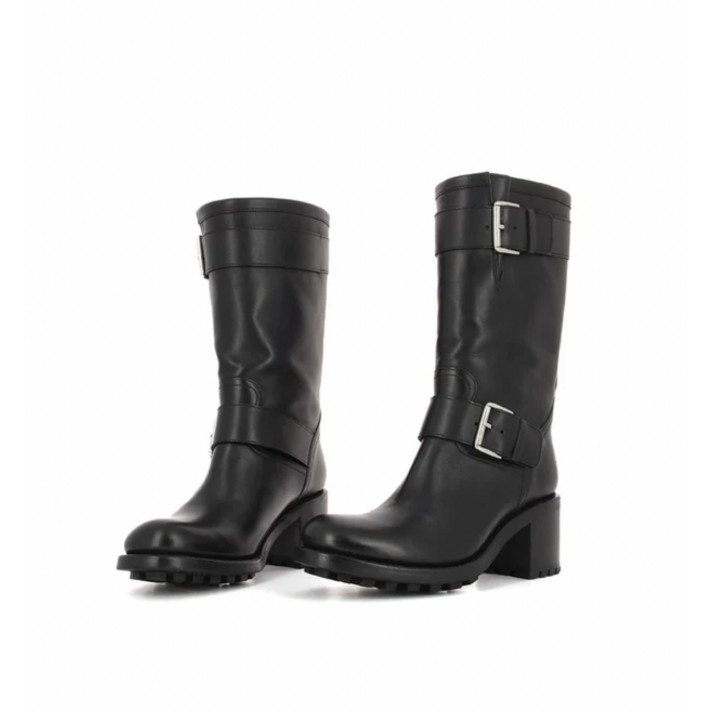 BIKER 7 MID STRAP NOIR FREELANCE