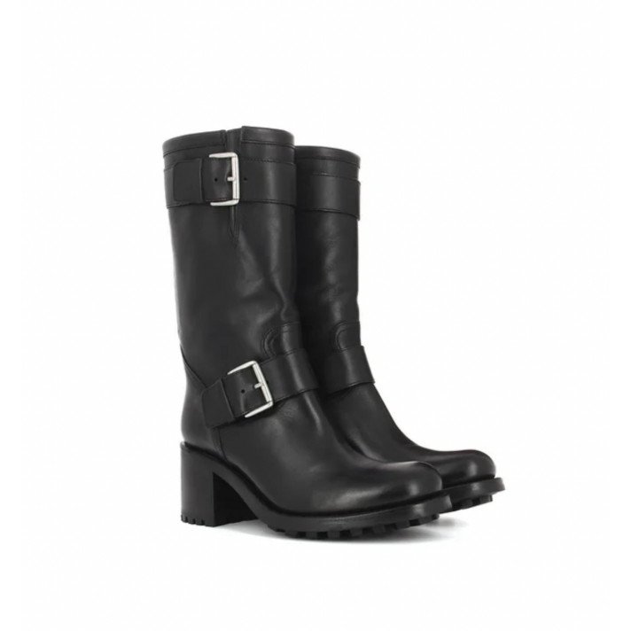 BIKER 7 MID STRAP NOIR FREELANCE