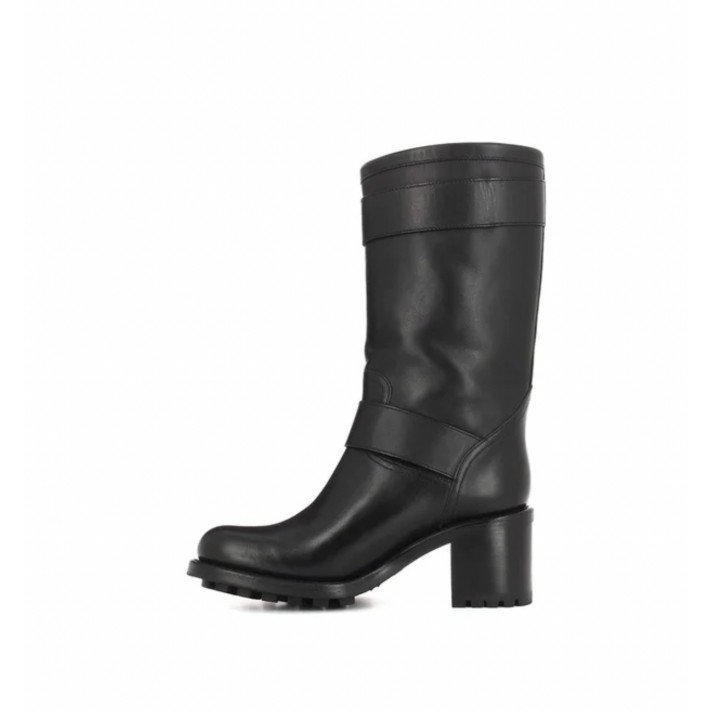 BIKER 7 MID STRAP NOIR FREELANCE