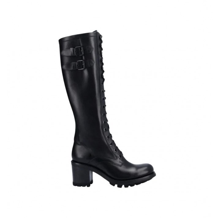 JUSTY 7 COM ZP BOTTE NOIR Free Lance