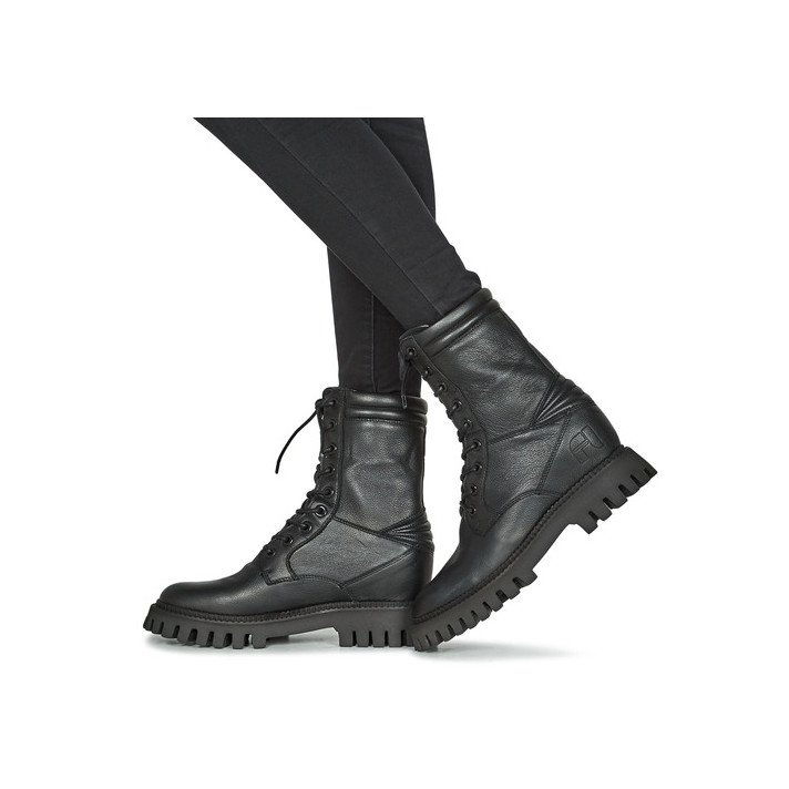 LUCY COMB LACUP BOOT NOIR FREELANCE