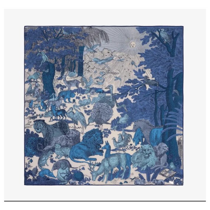 SQUARE CARRE 100 REVE BLEU INOUI EDIITONS