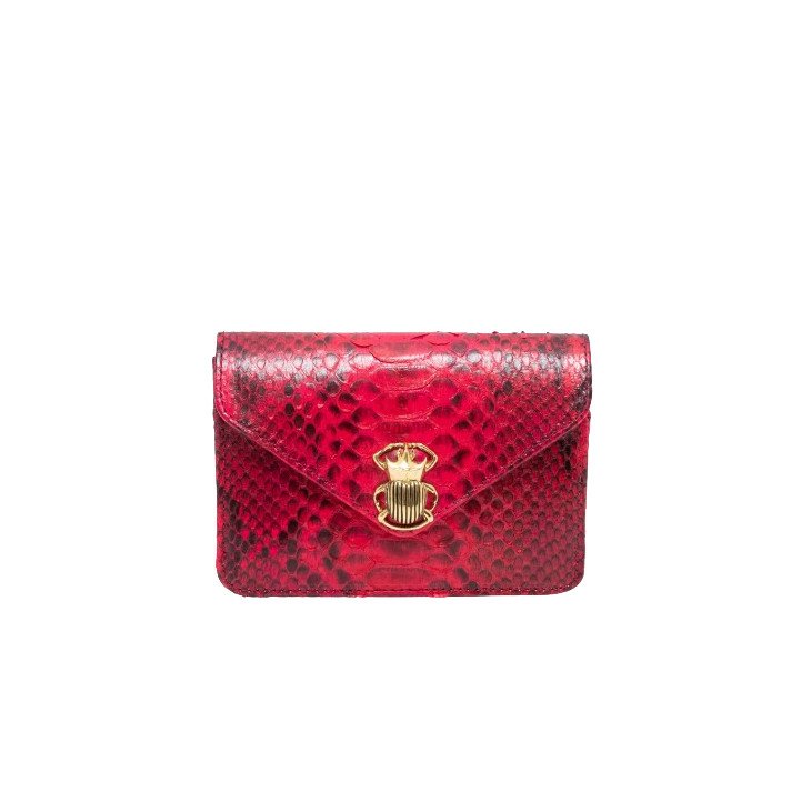 PORTE MONNAIE ALEX PYTHON CELOSIA ROSE CLARIS VIROT