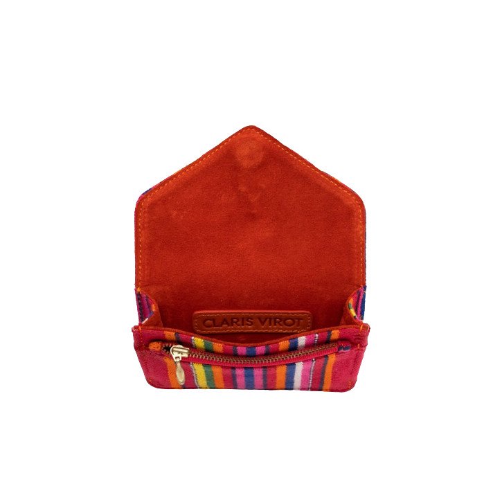 PORTE MONNAIE ALEX TISSU PONCHO CLARIS VIROT
