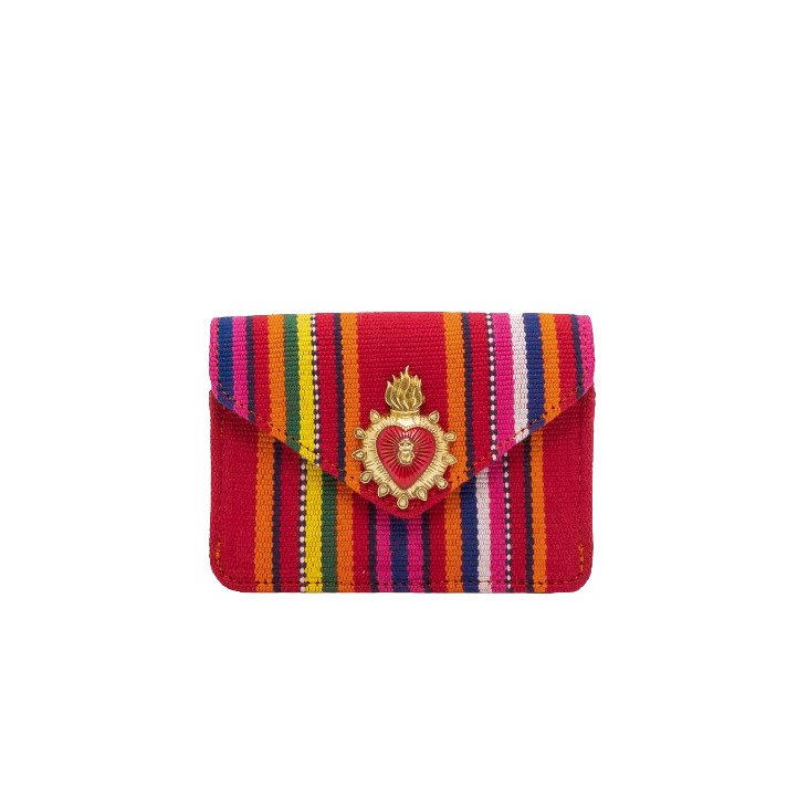 PORTE MONNAIE ALEX TISSU PONCHO CLARIS VIROT