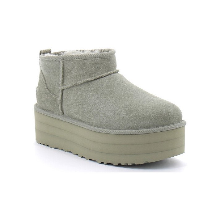 CLASSIC ULTRA MINI PLATFORM KAKI UGG