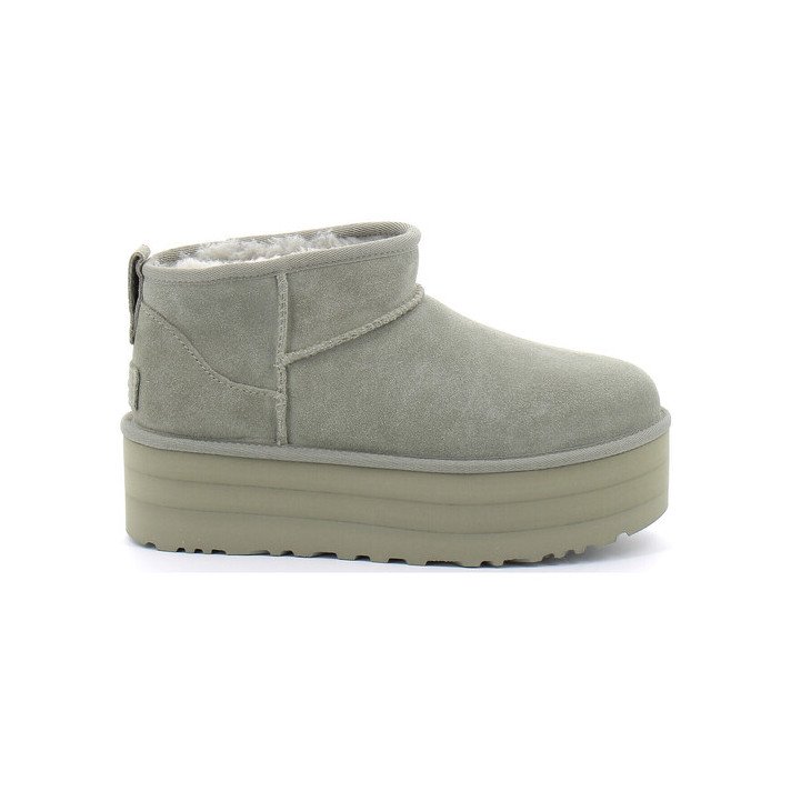 CLASSIC ULTRA MINI PLATFORM KAKI UGG