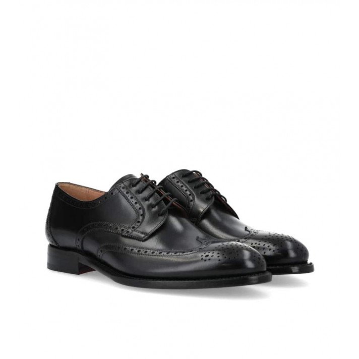 STANLEY BROGUES NOIR  JEAN BAPTISTE RAUTUREAU