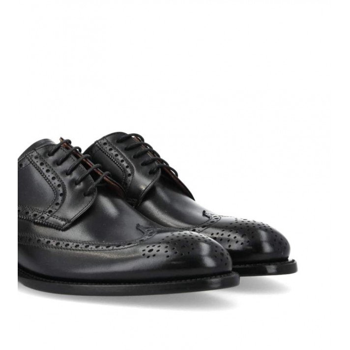 STANLEY BROGUES NOIR  JEAN BAPTISTE RAUTUREAU
