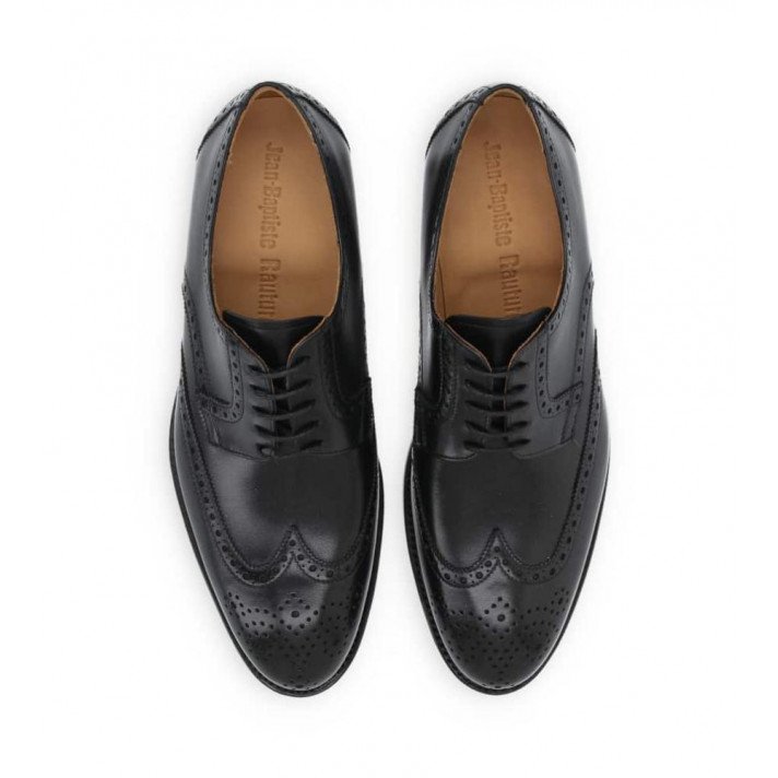 STANLEY BROGUES NOIR  JEAN BAPTISTE RAUTUREAU