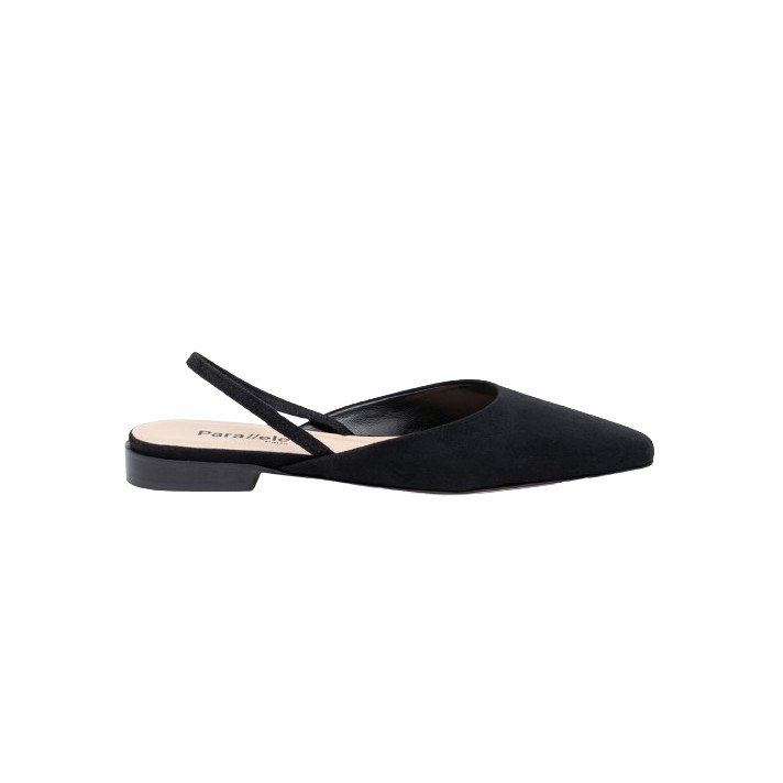 ALBA SANDALE NOIR SUEDE PARALLELE