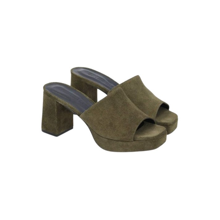 JULIA 5 MULE KAKI FREELANCE