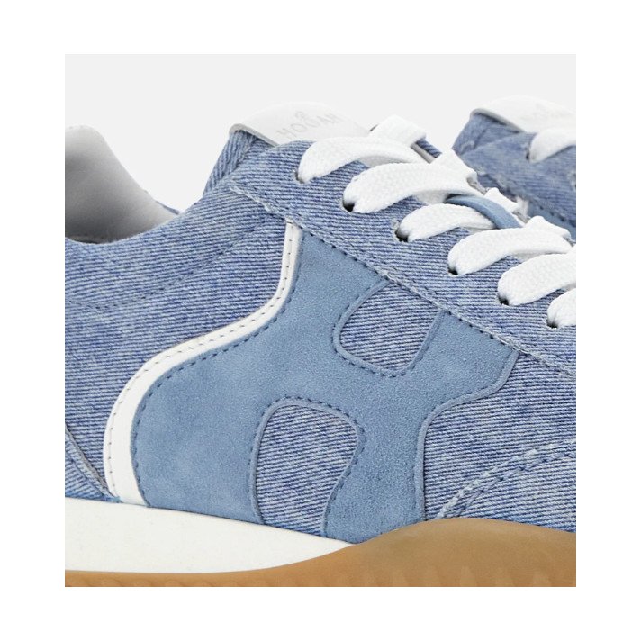 HXW5650 SNEAKERS OLYMPIA JEANS BLEU CIEL HOGAN