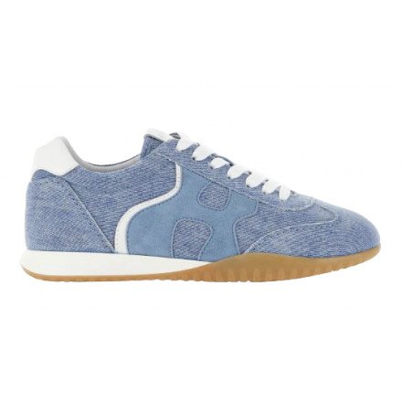 HXW5650 SNEAKERS OLYMPIA JEANS BLEU CIEL HOGAN