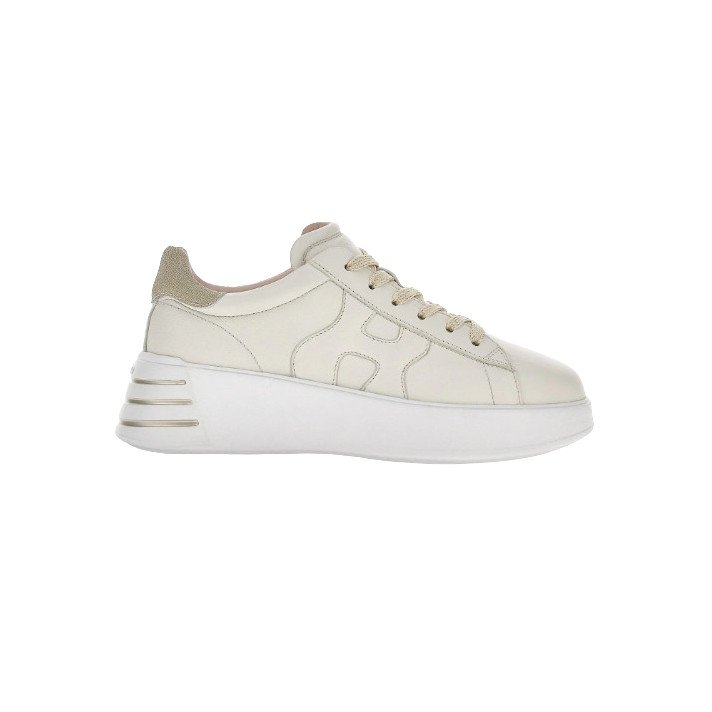 HXW5640 SNEAKERS REBEL ECRU DOREE HOGAN