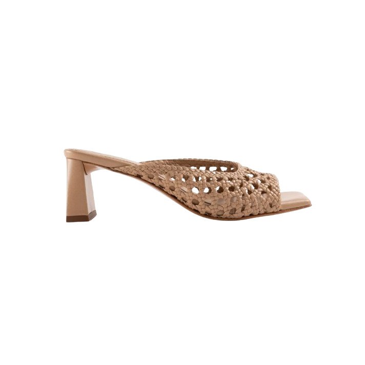 ERNESTINE MULES BEIGE SOULIERS MARTINEZ