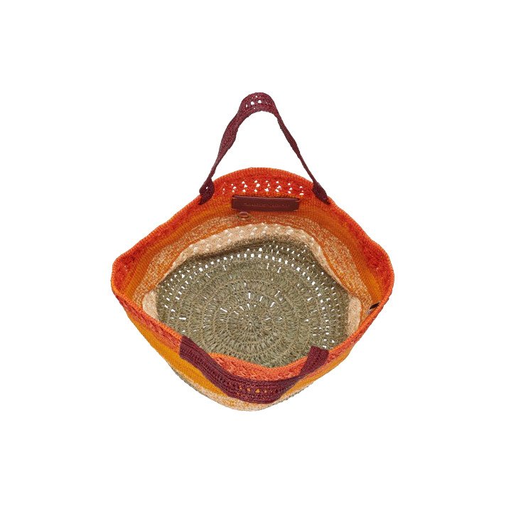 PANIER STELLA LARGE ORANGE CLARIS VIROT