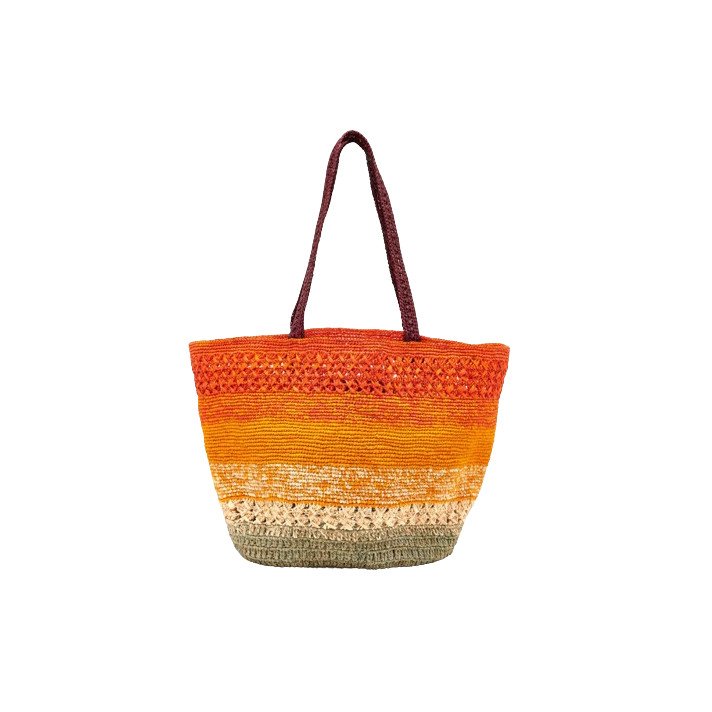 PANIER STELLA LARGE ORANGE CLARIS VIROT