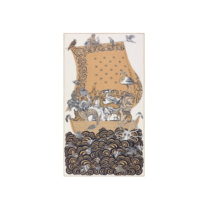 ECHARPE NOE 100 BEIGE INOUI EDITIONS