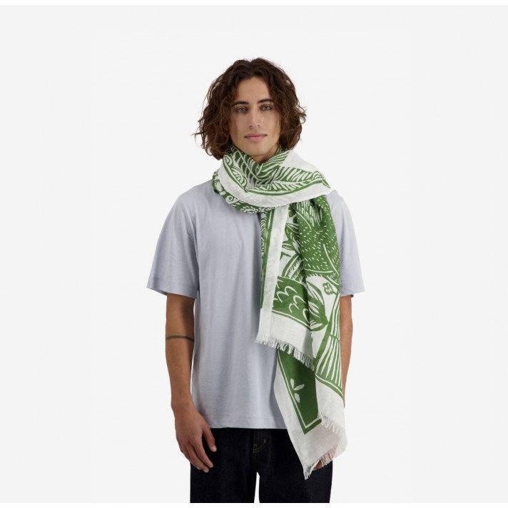 ECHARPE 100 DUFY VERT INOUI EDITIONS