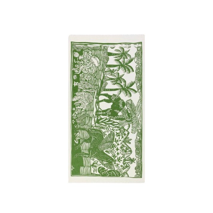 ECHARPE 100 DUFY VERT INOUI EDITIONS