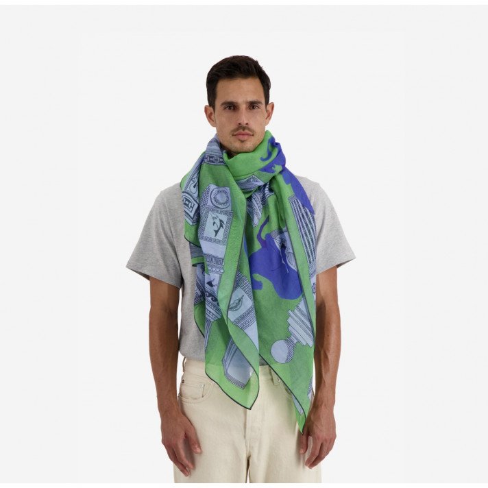 ECHARPE TOTEM 100 VERT INOUI EDITIONS