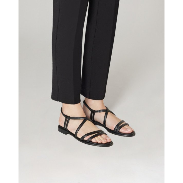 FABIO SAND PLATE NOIR PARALLELE