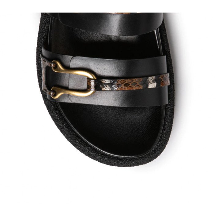 SA 4533 MULE NOIR SARTORE